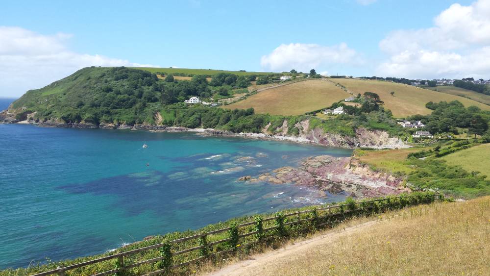 View across Talland bay