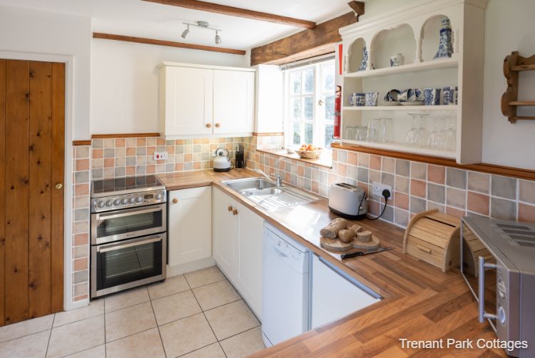 Lady Pamela's cottage kitchen