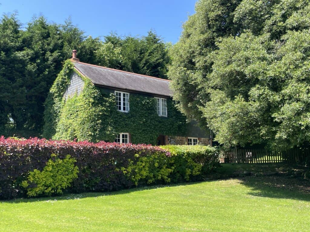 Exterior of Holm Oak Cottage near Looe, Cornwall